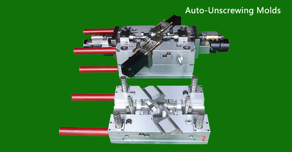 Auto-Unscrewing Molds