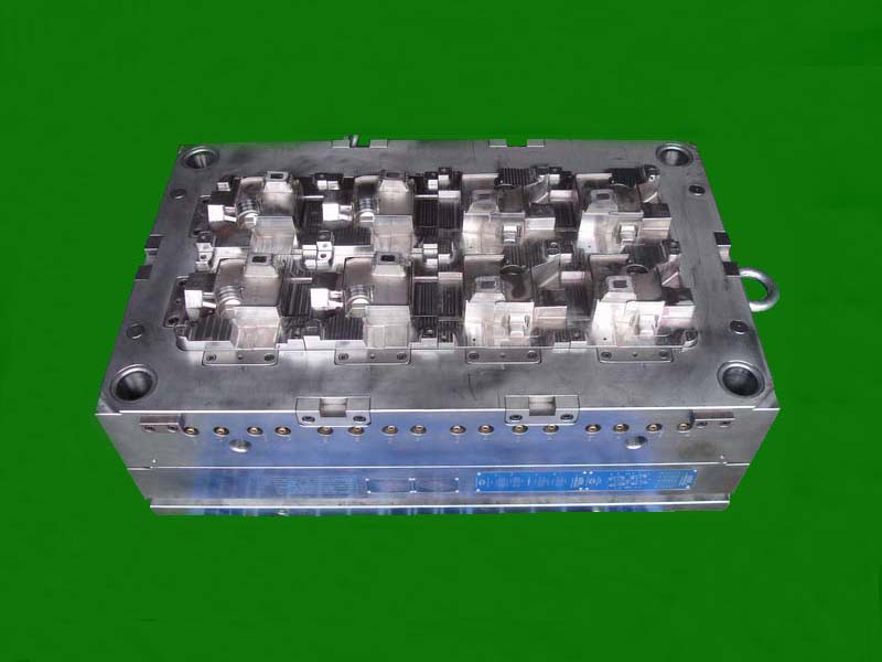 Injection Mold_with Hot Runner_Engine Cover 1