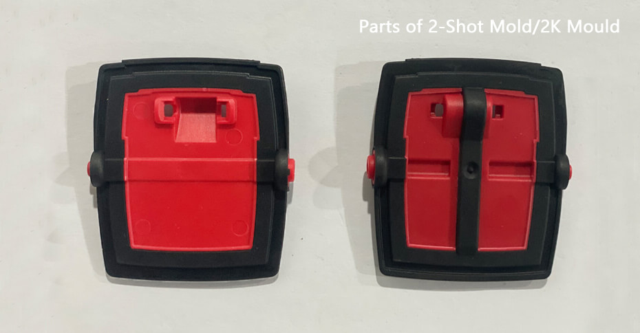 Parts of 2-Shot Mold2K Mould